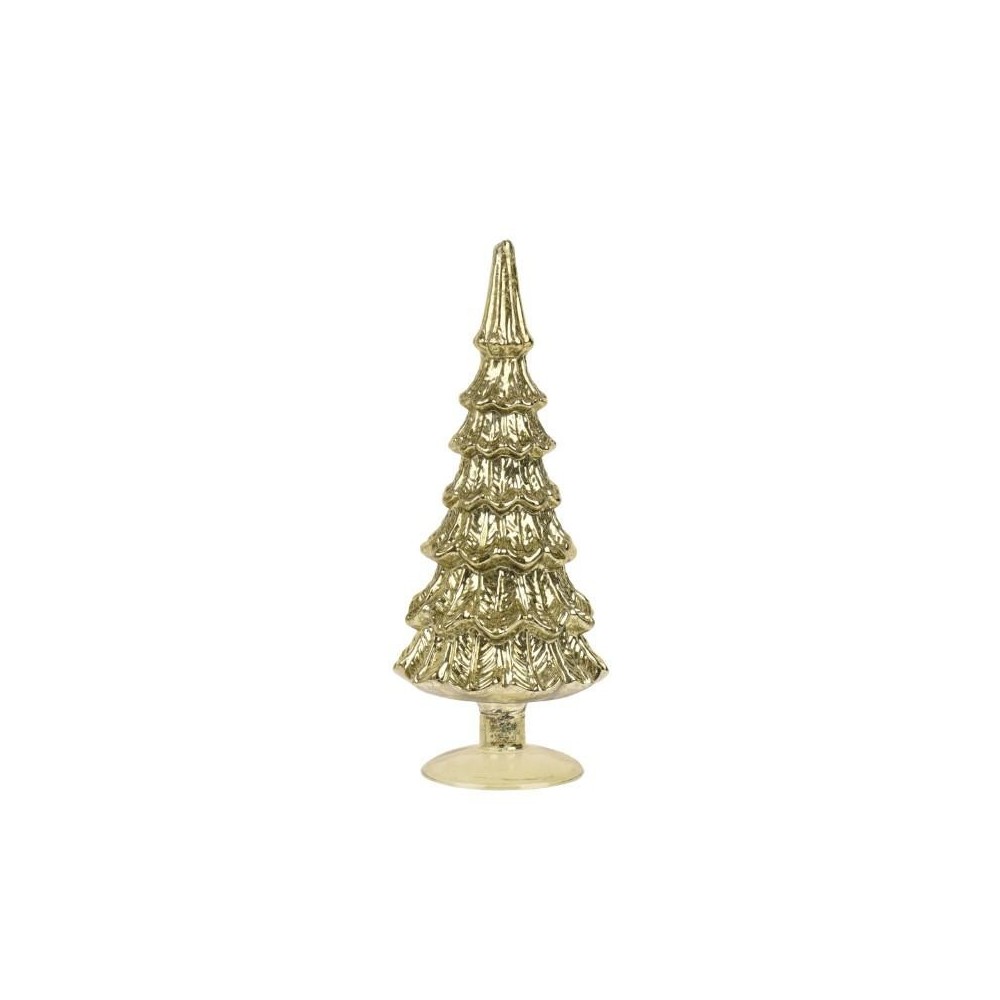 ALBERO VETRO ORO H.35 D.14